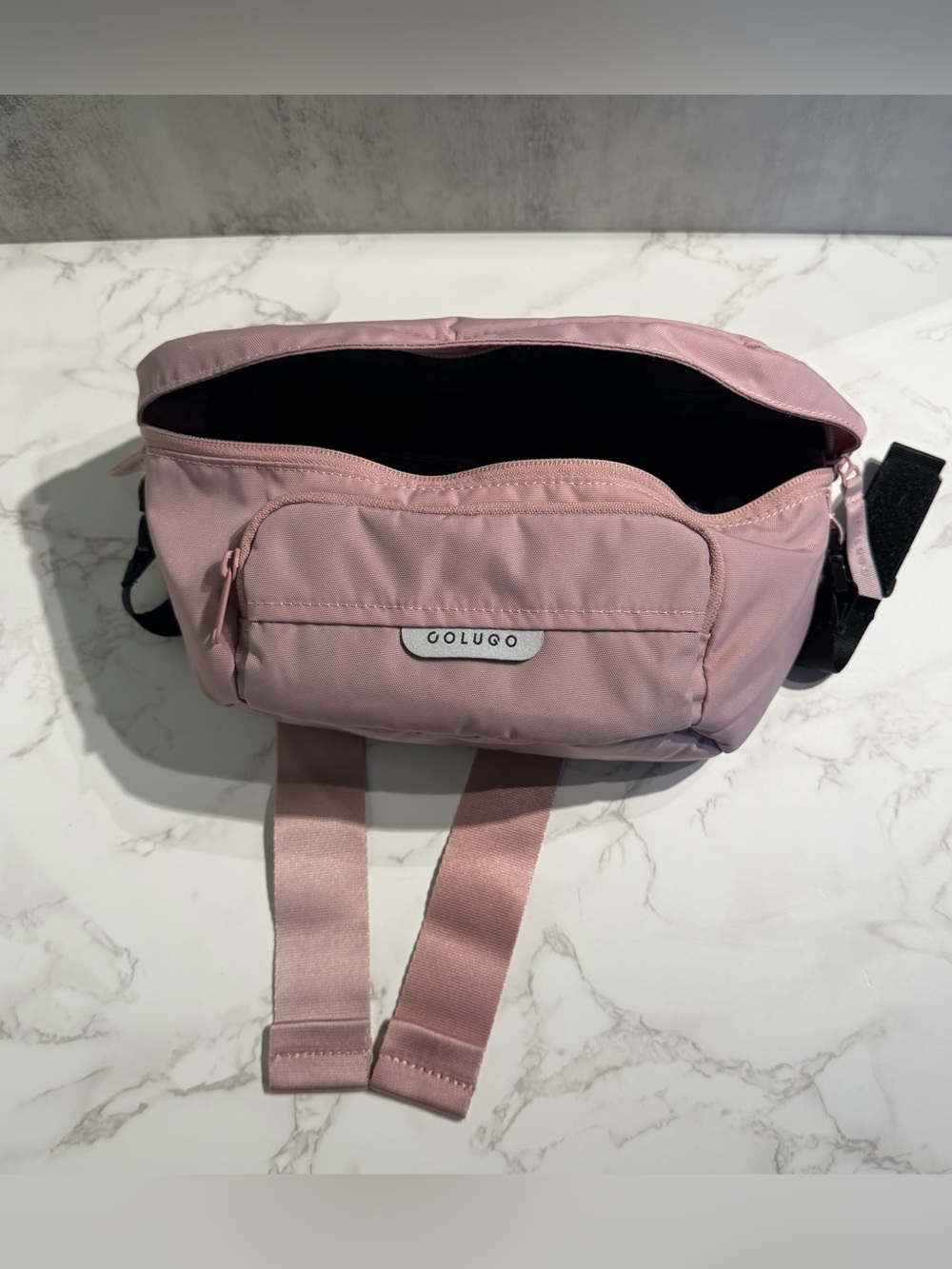 Colugo Mauve/Pink Stroller Organizer Caddy